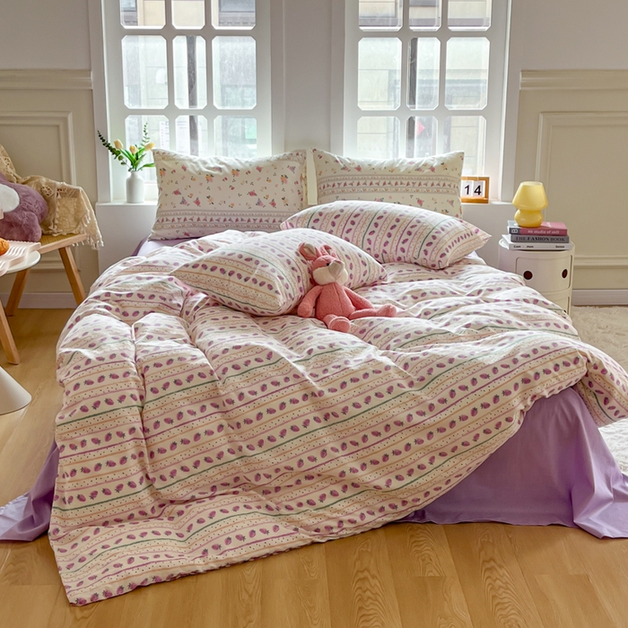 91家纺网 家纺一手货源 找家纺 （总）千朵 2024新款全棉四件套