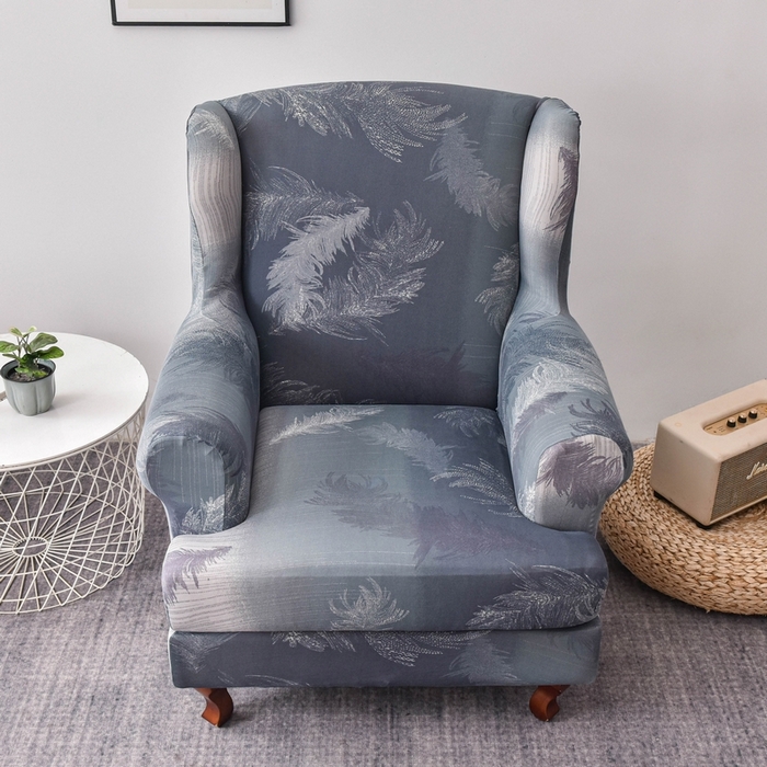 91家纺网 家纺一手货源 找家纺 兴妮雅家纺 2024新款老虎椅套 灰羽毛