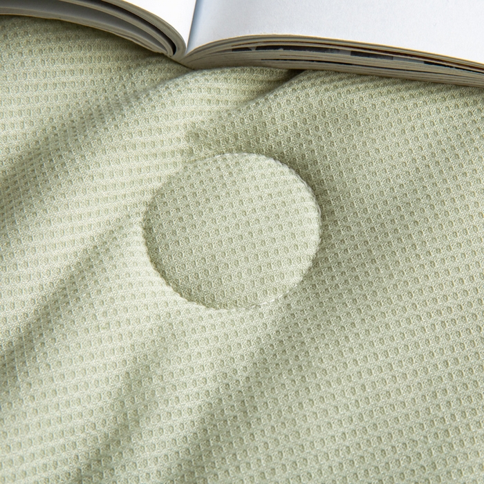 91家纺网 家纺一手货源 找家纺 慕尚家纺 2025新款针织棉华夫格夏被 华夫格 湖绿