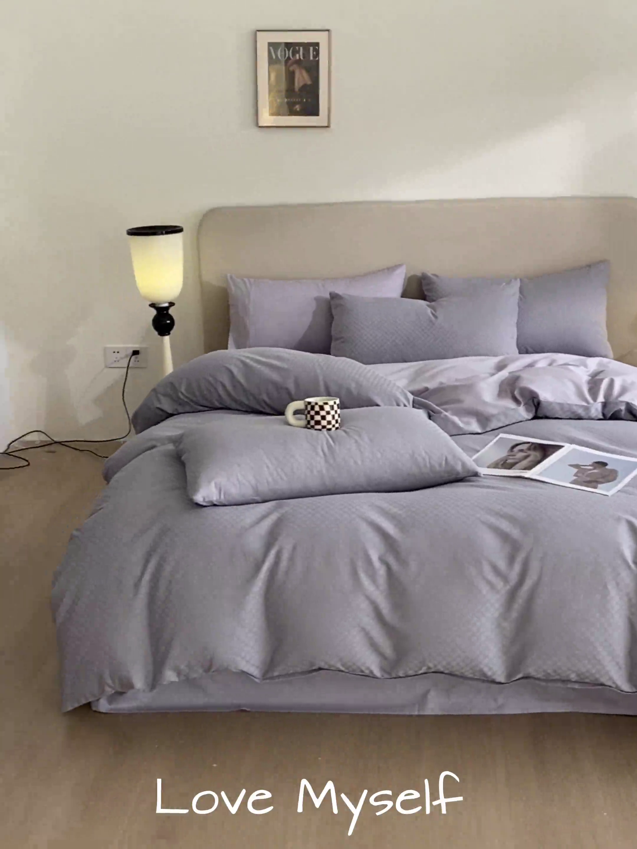 91家纺网 家纺一手货源 找家纺 涵宸家纺 2024新款全棉提花四件套-菲比 菲比-星兰