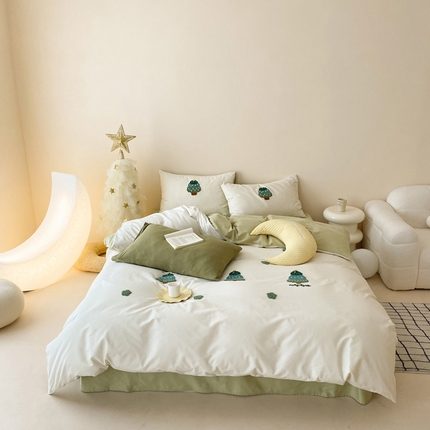 91家纺网 家纺一手货源 找家纺 （总）荣轩家居 2024新款亲肤舒适全棉精梳棉卡通系列四件套