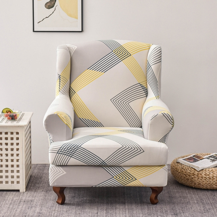 91家纺网 家纺一手货源 找家纺 兴妮雅家纺 2024新款老虎椅套 绅士格