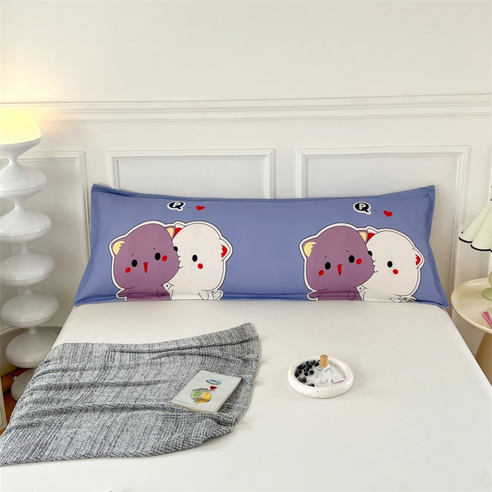 91家纺网 家纺一手货源 找家纺 （总）梦舒羽 2025新款抗菌防水四季款枕套宿舍情侣枕芯套双人枕头套