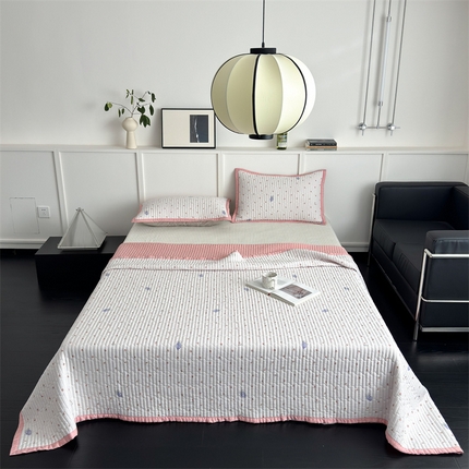 91家纺网 家纺一手货源 找家纺 （总）美优兰 2025春双面天丝高温砂洗床盖