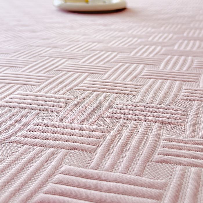 91家纺网 家纺一手货源 找家纺 邦妮家纺 2024新款A类凉感丝床笠凉席床垫30公分内可用 梦幻-粉