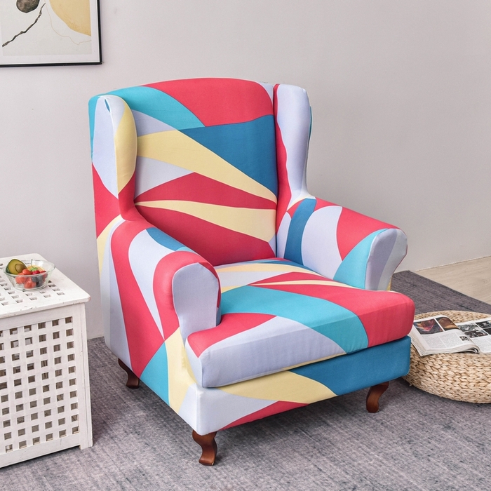 91家纺网 家纺一手货源 找家纺 兴妮雅家纺 2024新款老虎椅套 七彩梦