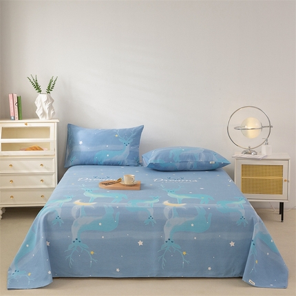 91家纺网 家纺一手货源 找家纺 （总）金泰莱 2025新款原棉老粗布凉席老粗布床单软凉席