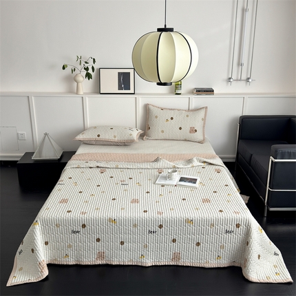 91家纺网 家纺一手货源 找家纺 （总）美优兰 2025春双面天丝高温砂洗床盖