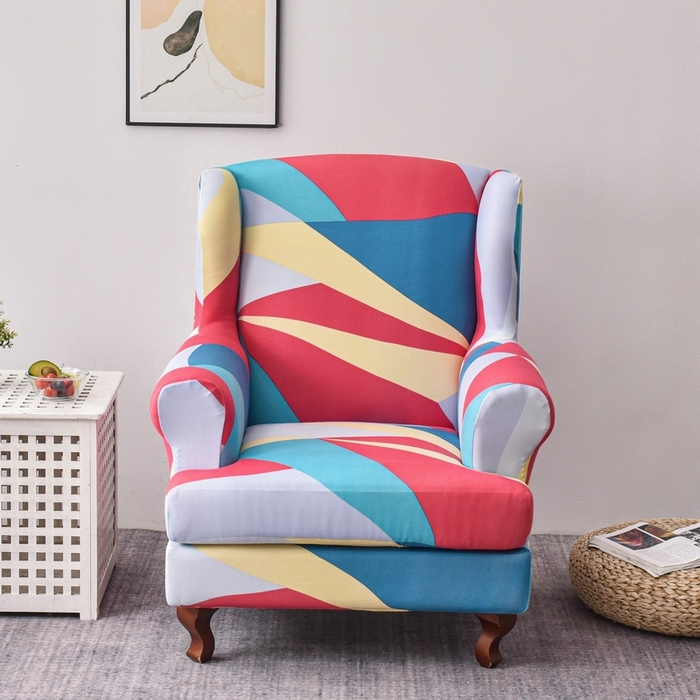 91家纺网 家纺一手货源 找家纺 兴妮雅家纺 2024新款老虎椅套 七彩梦