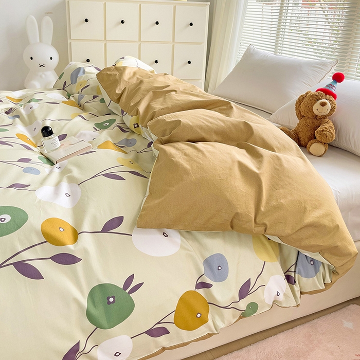 91家纺网 家纺一手货源 找家纺 大柏树 2025新款全棉13376印花四件套系列（可定制）-单被套 娜然