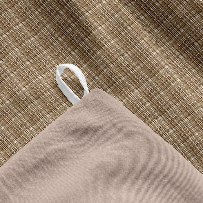 91家纺网 家纺一手货源 找家纺 啊雅家居 床上用品水洗棉印花五件套七件套 日系条格咖