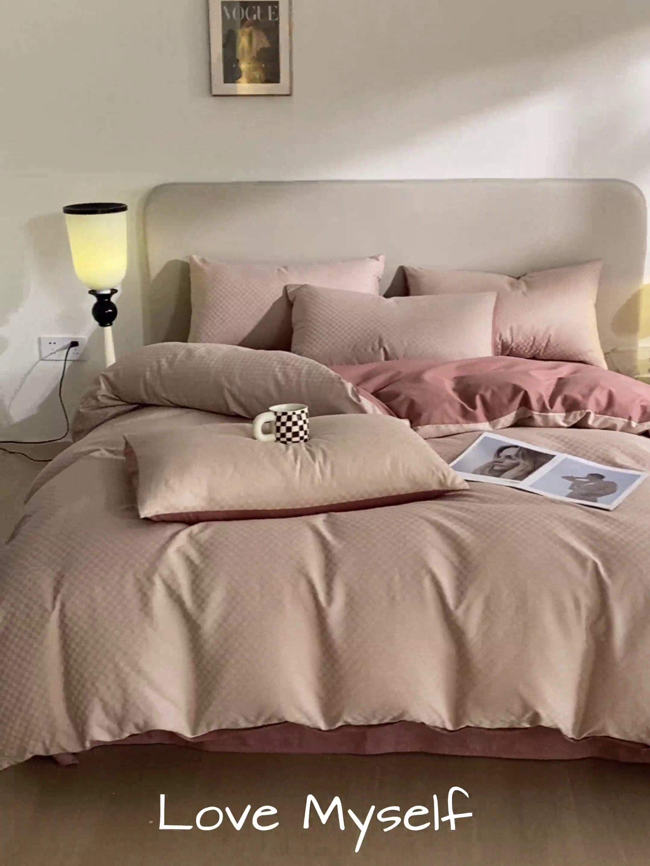 91家纺网 家纺一手货源 找家纺 涵宸家纺 2024新款全棉提花四件套-菲比 菲比-莎豆其