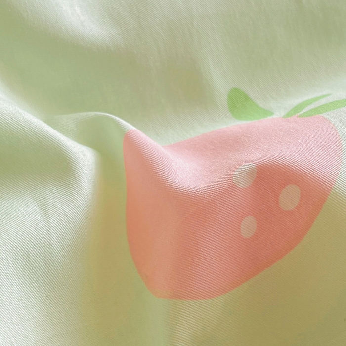 91家纺网 家纺一手货源 找家纺 涵宸家纺 2024新款全棉小清新印花单品套件--单被套 龙游记