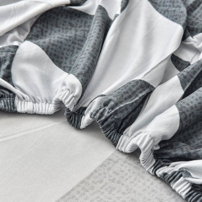 91家纺网 家纺一手货源 找家纺 兴妮雅家纺 2024新款老虎椅套 灰调三角形