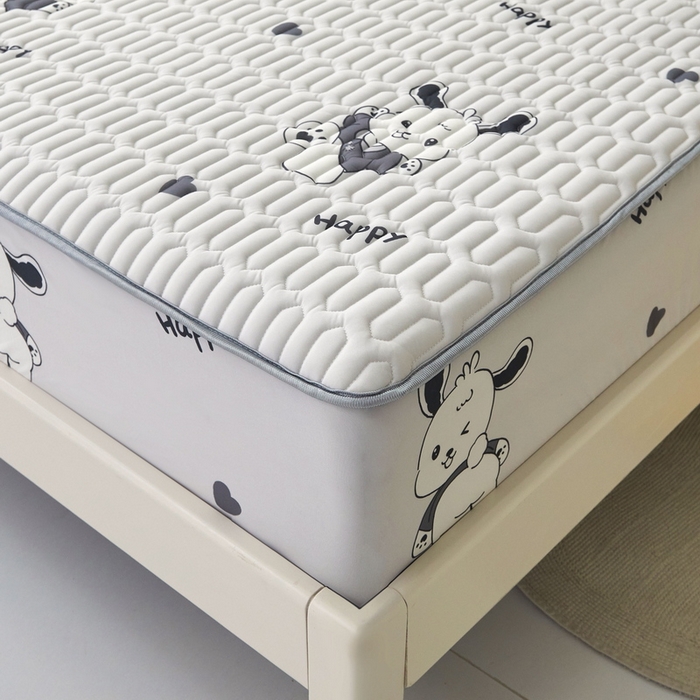 91家纺网 家纺一手货源 找家纺 LIFE.丽芙 2024年新品0.4乳胶凉席加厚床笠款三件套图片一 爱心狗