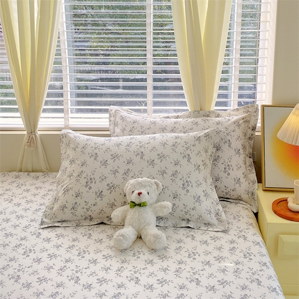 91家纺网 家纺一手货源 找家纺 （总）宝齐莱家纺 2024新款13372全棉印花系列单品枕套