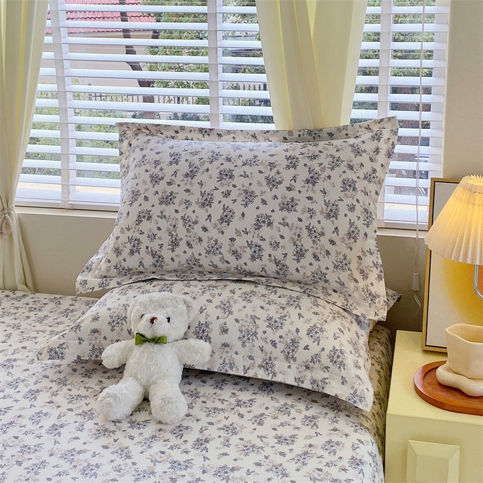 91家纺网 家纺一手货源 找家纺 宝齐莱家纺 2024新款13372全棉印花系列单品枕套 春风里