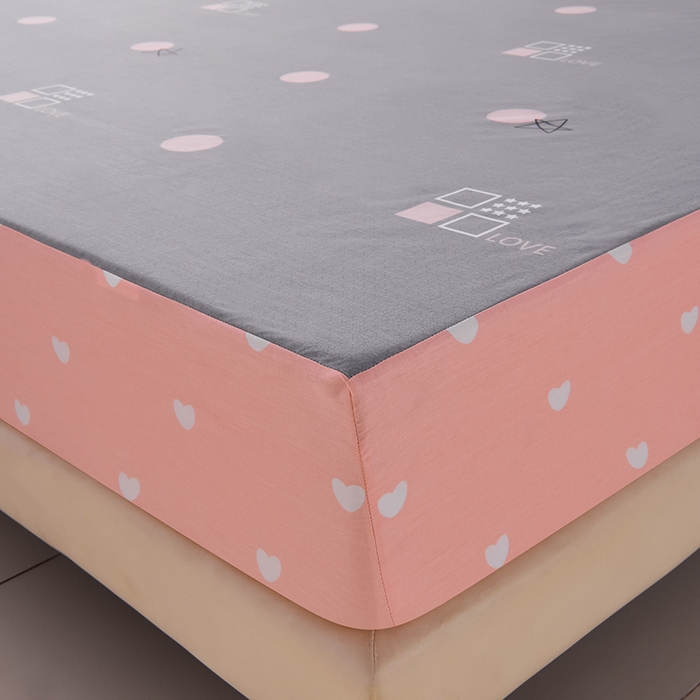 91家纺网 家纺一手货源 找家纺 床笠人家 2025新款全棉印花防水床笠防水隔尿透气-印花防水床笠 千星之城