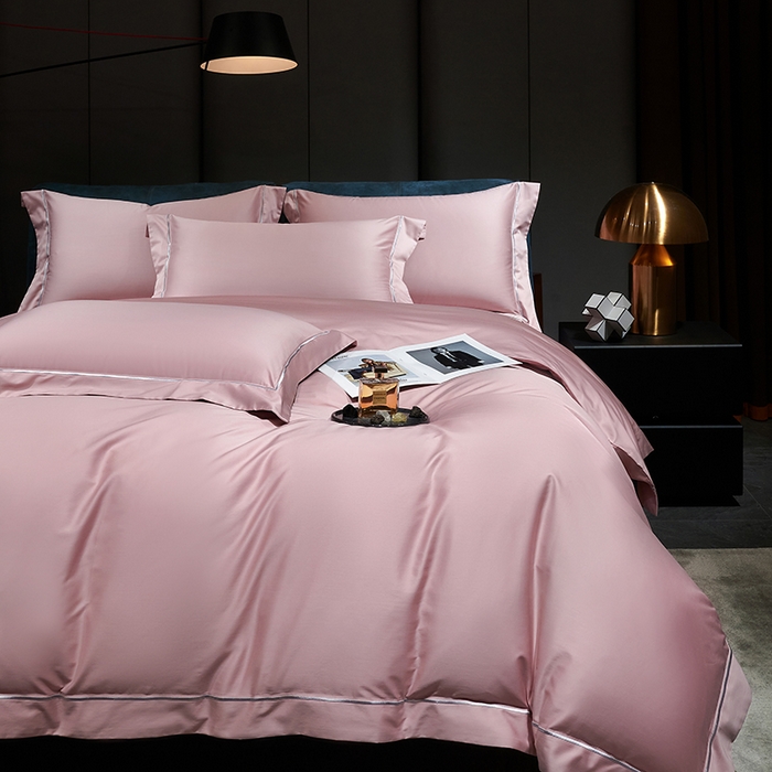 91家纺网 家纺一手货源 找家纺 （总）榻尚家居 2024新款亲肤舒适海岛棉贡缎长绒棉四件套礼盒