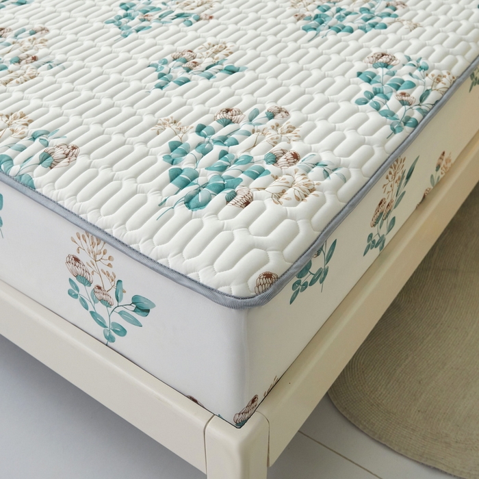 91家纺网 家纺一手货源 找家纺 LIFE.丽芙 2024年新品0.4乳胶凉席加厚床笠款三件套图片一 仲夏