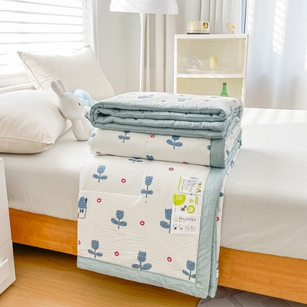 91家纺网 家纺一手货源 找家纺 （总）好欣怡 2024新款云朵泡泡棉夏被直播热款