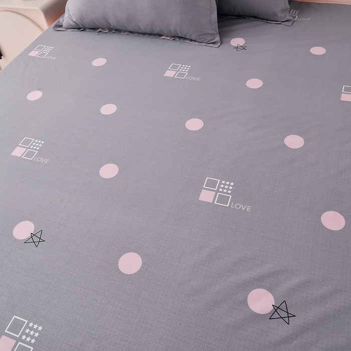 91家纺网 家纺一手货源 找家纺 床笠人家 2025新款全棉印花防水床笠防水隔尿透气-印花防水床笠 千星之城