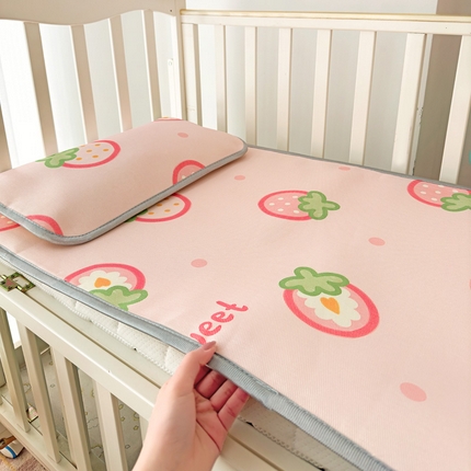 91家纺网 家纺一手货源 找家纺 （总）富馨莱 2024新款幼儿园冰滕丝凉席A类儿童软席