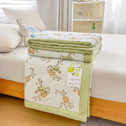 91家纺网 家纺一手货源 找家纺 （总）好欣怡 2024新款云朵泡泡棉夏被直播热款