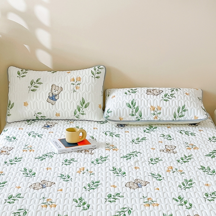 91家纺网 家纺一手货源 找家纺 （总）LIFE.丽芙 2024新款凉感丝乳胶枕套印花款图片二