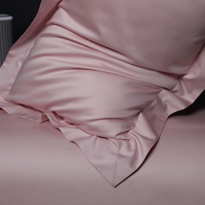 91家纺网 家纺一手货源 找家纺 2024新款定织新布种S120长绒棉四件套-黛西 粉