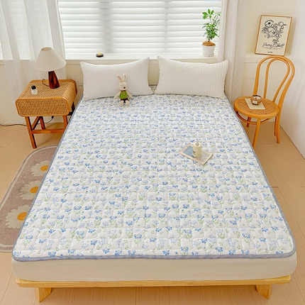 91家纺网 家纺一手货源 找家纺 （总）十九色 2024新款泡泡棉 软床垫床护垫席梦思保护垫床单四季游戏垫可机洗水洗