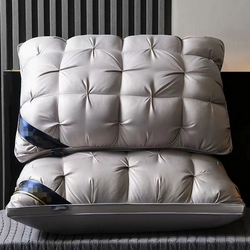91家纺网 家纺一手货源 找家纺 羽凡居   2024新款spa针织棉3D按摩枕助睡眠枕头枕芯