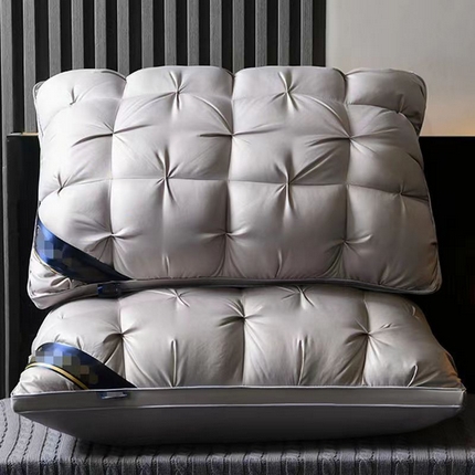 （总）羽凡居  2024新款纽花枕面包枕枕头枕芯