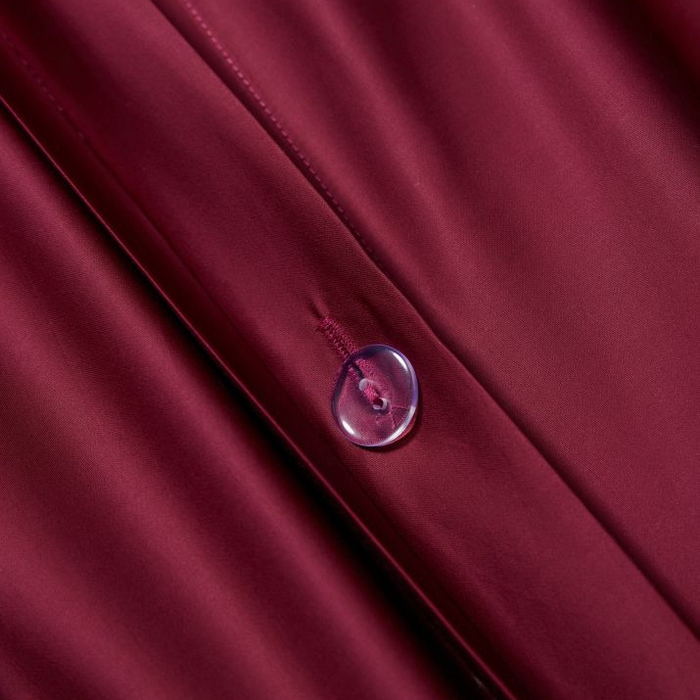 91家纺网 家纺一手货源 找家纺 2024新款定织新布种S120长绒棉四件套-黛西 酒红