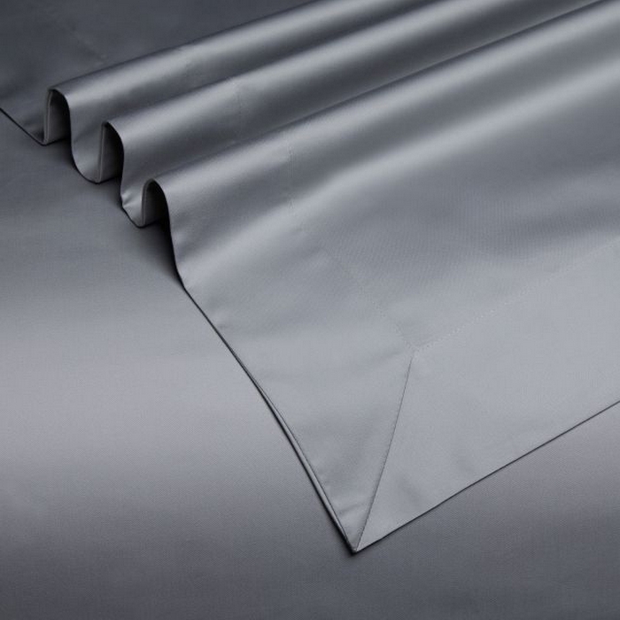 91家纺网 家纺一手货源 找家纺 2024新款定织新布种S120长绒棉四件套-黛西 高级灰