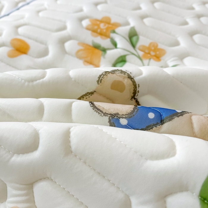 91家纺网 家纺一手货源 找家纺 （总）LIFE.丽芙 2024新款凉感丝乳胶枕套印花款图片二