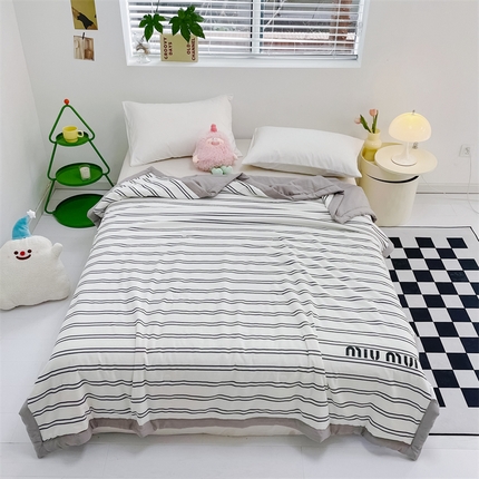 91家纺网 家纺一手货源 找家纺 （总）北极情 2024新款云锦棉大豆被水洗棉夏被空调被夏凉被被子被芯