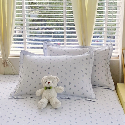 91家纺网 家纺一手货源 找家纺 （总）宝齐莱家纺 2024新款13372全棉印花系列单品枕套