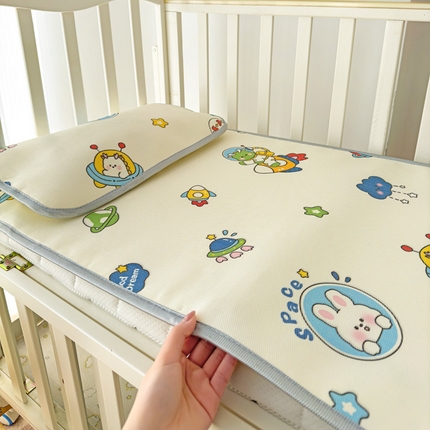 91家纺网 家纺一手货源 找家纺 （总）富馨莱 2024新款幼儿园冰滕丝凉席A类儿童软席