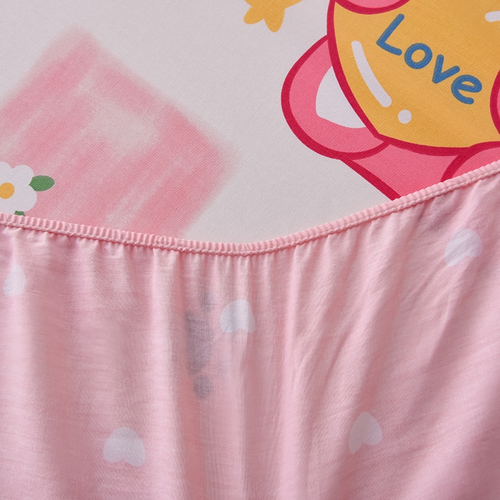 91家纺网 家纺一手货源 找家纺 （总）床笠人家 2025新款全棉印花防水床笠防水隔尿透气-印花防水床笠