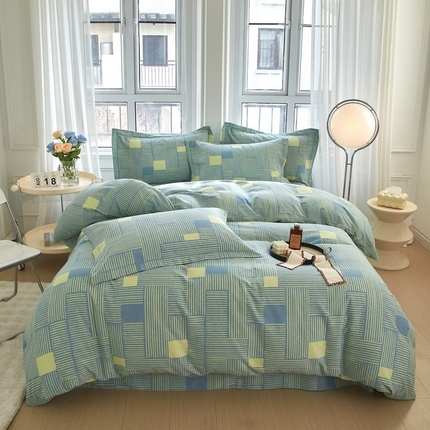 91家纺网 家纺一手货源 找家纺 （总）金纱玉纺家纺 2024新款加厚AB版四件套