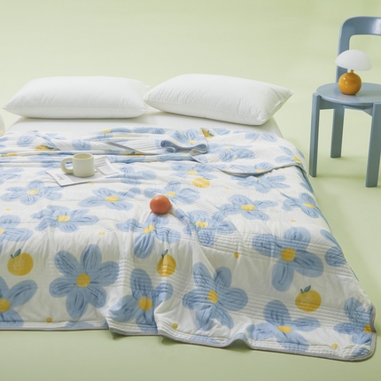 91家纺网 家纺一手货源 找家纺 （总）LIFE.丽芙 2024年新品韩式风凉感丝夏被-跑量