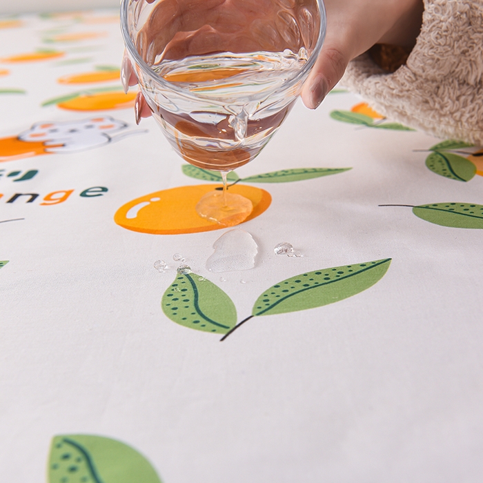 91家纺网 家纺一手货源 找家纺 床笠人家 2025新款全棉印花防水床笠防水隔尿透气-印花防水床笠 大桔大利