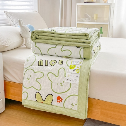 91家纺网 家纺一手货源 找家纺 （总）好欣怡 2024新款云朵泡泡棉夏被直播热款