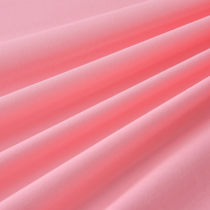 91家纺网 家纺一手货源 找家纺 床笠人家 2025新款全棉纯色防水床笠防水隔尿透气-纯色防水床笠 粉色