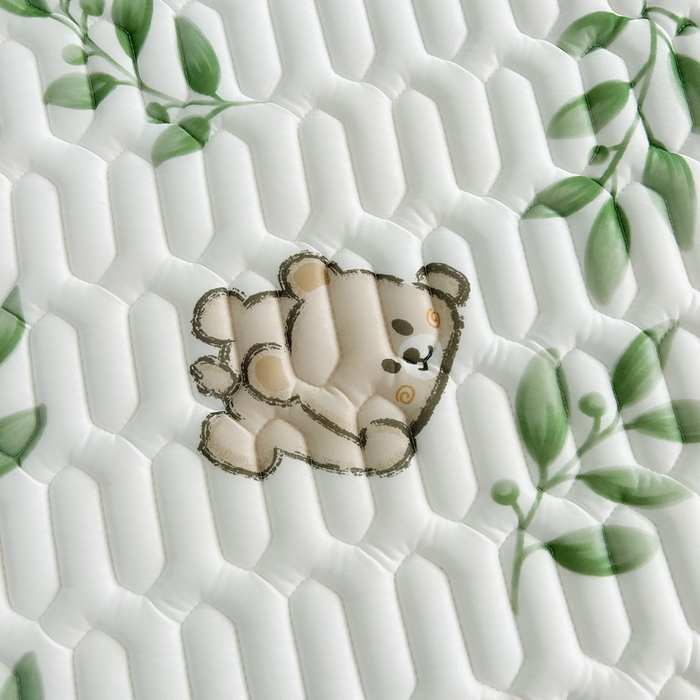 91家纺网 家纺一手货源 找家纺 （总）LIFE.丽芙 2024年新品0.4乳胶凉席加厚床笠款三件套图片二