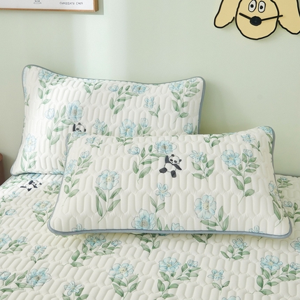 91家纺网 家纺一手货源 找家纺 （总）LIFE.丽芙 2024新款凉感丝乳胶枕套印花款图片一