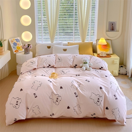 91家纺网 家纺一手货源 找家纺 （总）宝齐莱家纺 2024新款13372全棉印花系列单品被套