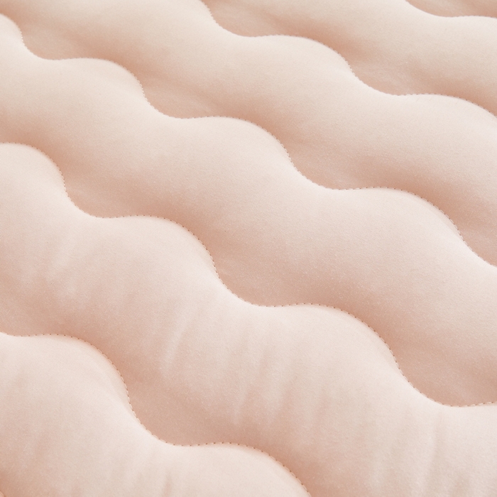 91家纺网 家纺一手货源 找家纺 LIFE.丽芙 2024新款原棉夹棉枕套-四季款 玉色