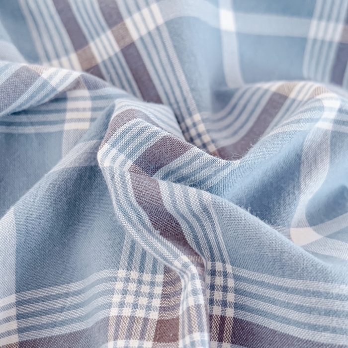 91家纺网 家纺一手货源 找家纺 久典家居 2024新款A类全棉学生款三件套 暖阳蓝